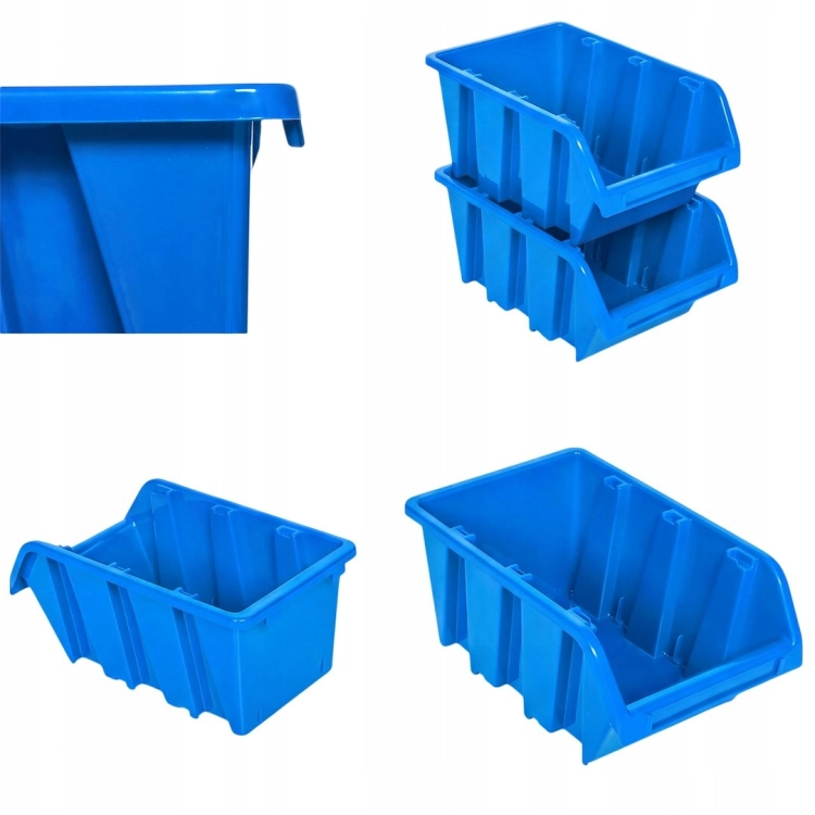 GEKO ŚCIANKA NARZĘDZIOWA 576X780MM 47 ELEMENTÓW 2 PANELE KUWETY ORGANIZERY