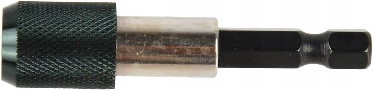 UCHWYT MAGNETYCZNY DO BITÓW 1/4'' 60MM HEX MOCNY BLOKADA CRV OBROTOWY G15012
