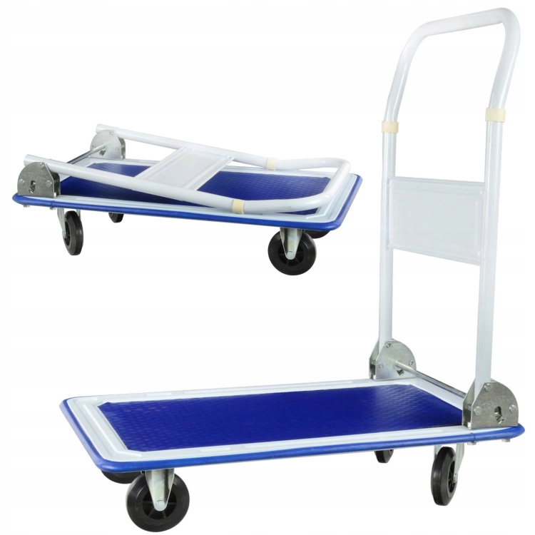GEKO WÓZEK MAGAZYNOWY TRANSPORTOWY PLATFORMOWY SKŁADANY TOWAROWY 150KG