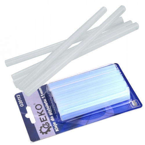 ZESTAW WKŁADÓW KLEJOWYCH KLEJE DO PISTOLETU NA GORĄCO 11MM - 10SZT. G20113