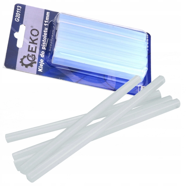 ZESTAW WKŁADÓW KLEJOWYCH KLEJE DO PISTOLETU NA GORĄCO 11MM - 10SZT. G20113