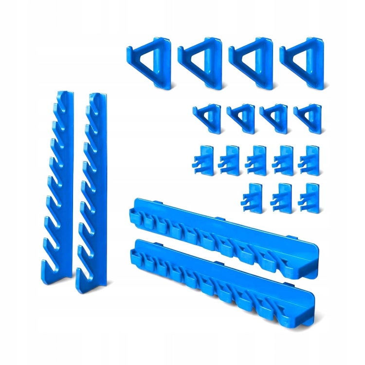 TABLICA WARSZTATOWA 390X780MM 6 PANELI 32 AKCESORIA 38 ELEMENTÓW ORGANIZER
