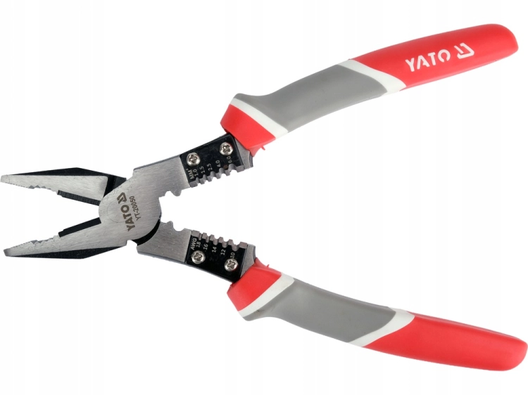 YATO SZCZYPCE UNIWERSALNE KOMBINERKI WIELOFUNKCYJNE 220MM STAL WĘGLOWA