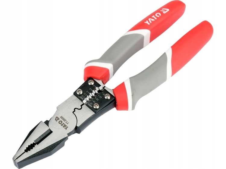 YATO SZCZYPCE UNIWERSALNE KOMBINERKI WIELOFUNKCYJNE 220MM STAL WĘGLOWA