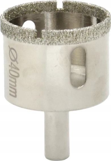 WIERTŁO DIAMENTOWE KORONOWE 40MM DO GRESU PŁYTEK CERAMIKI NA MOKRO G65040