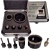 OTWORNICE DIAMENTOWE DO GRESU I BETONU 5SZT. + ADAPTER M14 3/8” WALIZKA