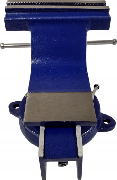 IMADŁO STOŁOWE OBROTOWE 360° STALOWE 150MM 6'' ŚLUSARSKIE SILVER S12051