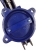 IMADŁO STOŁOWE OBROTOWE 360° STALOWE 150MM 6'' ŚLUSARSKIE SILVER S12051