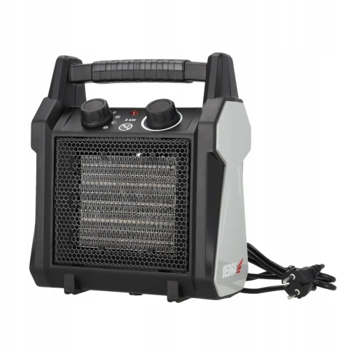 NAGRZEWNICA ELEKTRYCZNA PTC 3,0KW OGRZEWANIE + TERMOSTAT 3 TRYBY PRACY 230V
