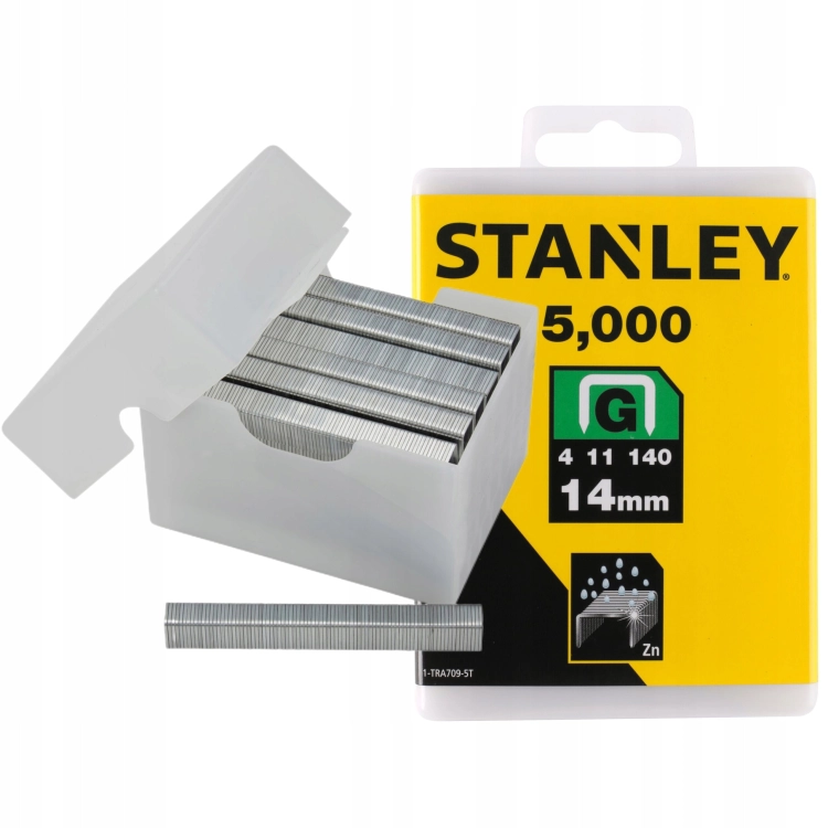 STANLEY 1-TRA709-5T ZSZYWKI ZSZYWKA STALOWA G 14MM/9/16'' 5000 SZTUK