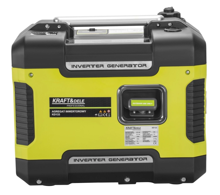 AGREGAT PRĄDOTWÓRCZY GENERATOR PRĄDU INWERTOROWY 2,5kW BENZYNA 230V/50Hz