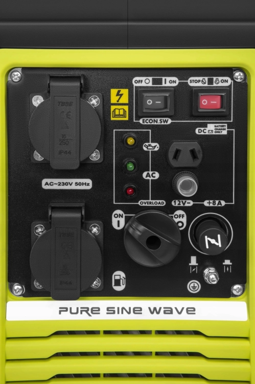 AGREGAT PRĄDOTWÓRCZY GENERATOR PRĄDU INWERTOROWY 2,5kW BENZYNA 230V/50Hz