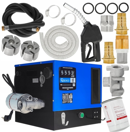 POMPA DYSTRYBUTOR MINI CPN SAMOZASYSAJĄCY 550W Z FILTREM PALIWA HD 60L/MIN