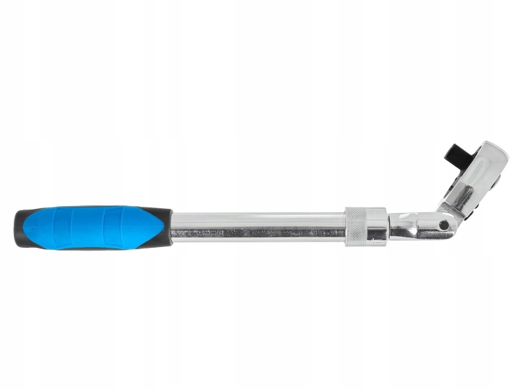 GRZECHOTKA ŁAMANA TELESKOPOWA WYSUWANA POKRĘTŁO 1/2'' 370-510mm 72T CrV