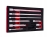 KOMPLET PRZEDŁUŻEK UCHYLNYCH 1/2'' 1/3'' 3/8'' STAL CRV PRZEDŁUŻKA 9 EL. WKŁAD