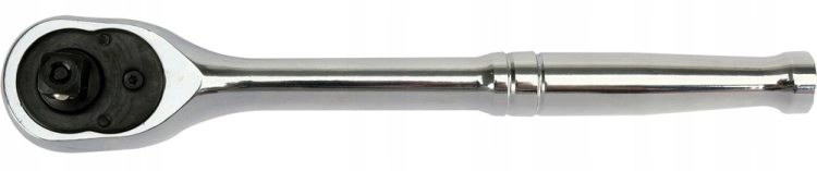 YATO GRZECHOTKA 3/8'' 200mm CrV CHROM POŁYSK 90 ZĘBÓW PRZYCISK QUICK RELEASE