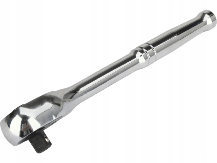 YATO GRZECHOTKA 3/8'' 200mm CrV CHROM POŁYSK 90 ZĘBÓW PRZYCISK QUICK RELEASE