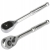 YATO GRZECHOTKA 3/8'' 200mm CrV CHROM POŁYSK 90 ZĘBÓW PRZYCISK QUICK RELEASE
