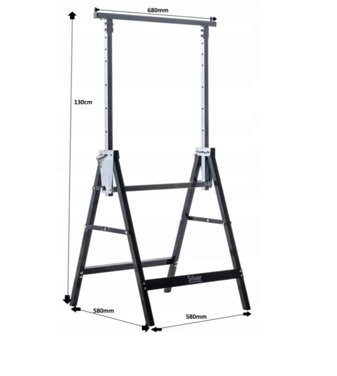 KOBYŁKA STOJAK KOBYŁKI STOJAKI KOZA KOZIOŁEK PODSTAWKA 2 SZT 130CM REGULOW