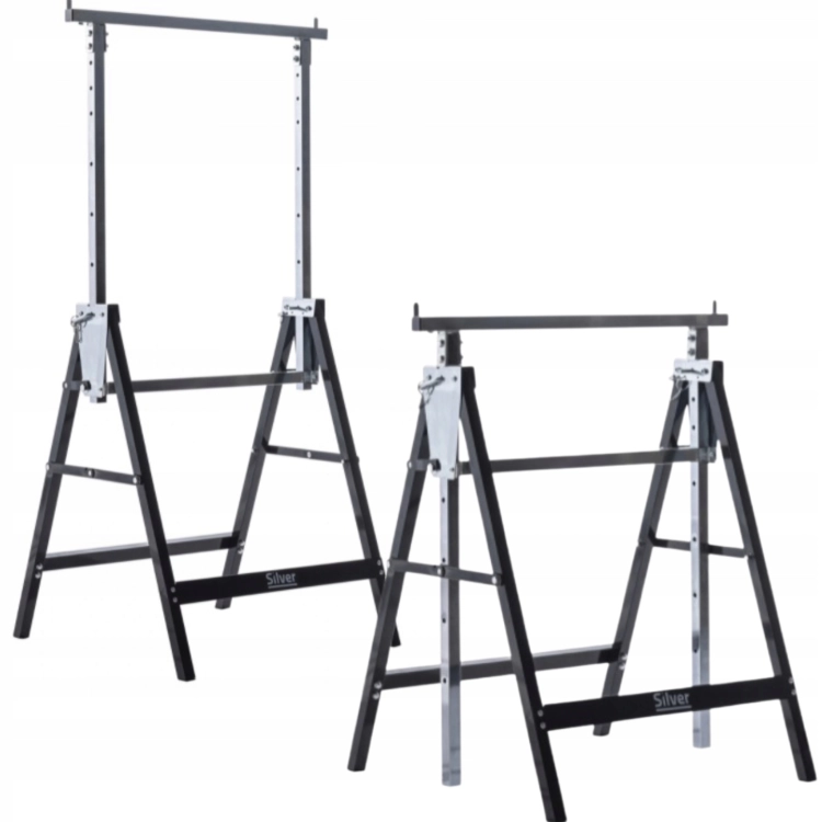 KOBYŁKA STOJAK KOBYŁKI STOJAKI KOZA KOZIOŁEK PODSTAWKA 2 SZT 130CM REGULOW