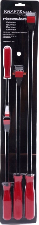 ZESTAW 4 ŁYŻKI MONTAŻOWE DO OPON DĘTEK ŁYŻKA MONTAŻOWA 200/300/450/600MM