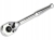 YATO GRZECHOTKA 1/4'' 150mm CrV CHROM POŁYSK 90 ZĘBÓW PRZYCISK QUICK RELEASE