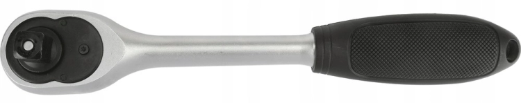 YATO GRZECHOTKA PROSTA 1/2 260mm STAL CrV 72 ZĘBY PRZYCISK QUICK RELEASE