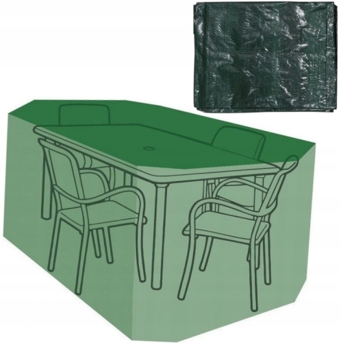 FLO POKROWIEC OGRODOWY PLANDEKA NA MEBLE OGRODOWE 215x173x89cm ZIELONY