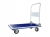 WÓZEK PLATFORMOWY MAGAZYNOWY 300KG SKŁADANA RĄCZKA 910X610MM 4 KOŁA G71105