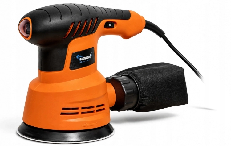 SZLIFIERKA OSCYLACYJNA MIMOŚRODOWA do DREWNA METALU z REGULACJĄ 125mm 1300W