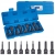 KLUCZE UDAROWE TRZPIENIOWE TORX T20-T70 ZESTAW KLUCZY NASADEK 9el G10526
