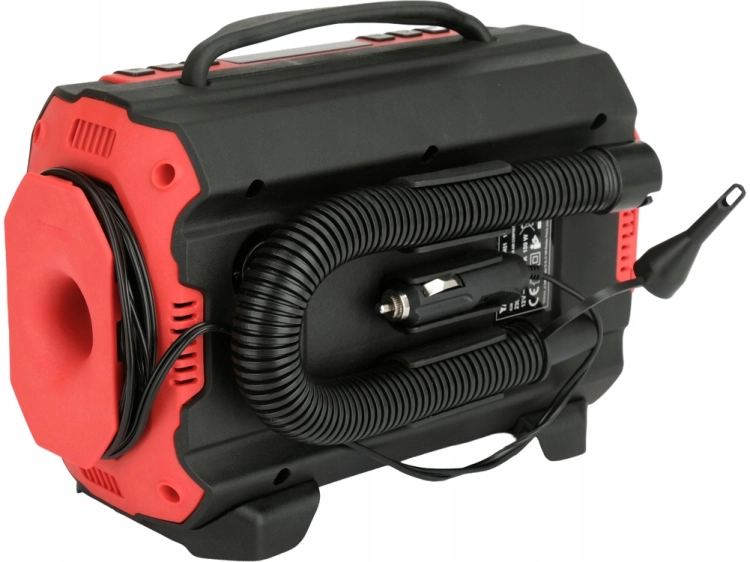 KOMPRESOR SAMOCHODOWY 12V/230V 100 W 150 PSI 22l/min WYŚWIETLACZ LED YATO
