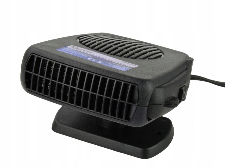 GEKO EFEKTYWNA NAGRZEWNICA SAMOCHODOWA GRZEJNIK FARELKA 150W 12V G80450