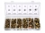 KRAFT&amp;DELE ZESTAW NITONAKRĘTEK STALOWYCH M3-M10 150 SZT. ORGANIZER KD12676