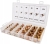 KRAFT&amp;DELE ZESTAW NITONAKRĘTEK STALOWYCH M3-M10 150 SZT. ORGANIZER KD12676