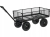 YATO WÓZEK OGRODOW XL 450KG PRZYCZEPKA Z POKROWCEM POMPOWANE KOŁA 13'' 86970