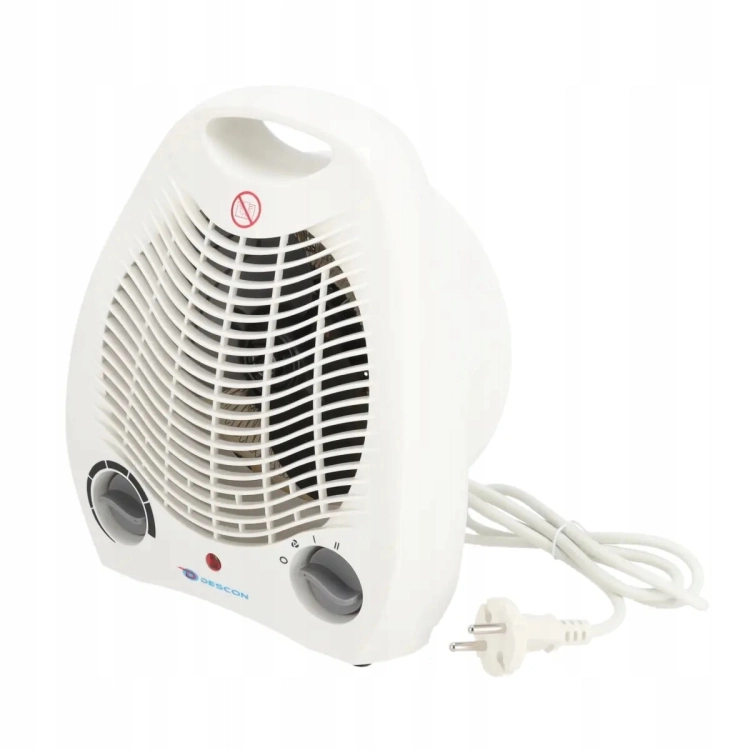 TERMOWENTYLATOR GRZEJNIK ELEKTRYCZNY FARELKA 2000W TERMOSTAT 3 TRYBY NAWIEW