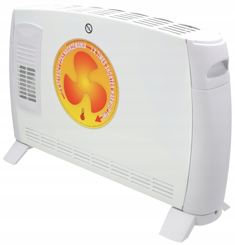 GRZEJNIK ELEKTRYCZNY KONWEKTOROWY ENERGOOSZCZĘDNY 2000W DESCON MOCNY NAWIEW