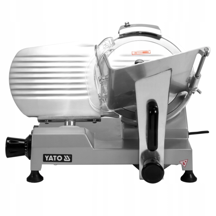 YATO KRAJALNICA DO WĘDLIN PÓŁAUTOMATYCZNA 220 MM Z OSTRZAŁKĄ YG-03110