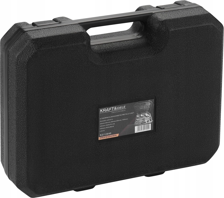 KRAFT OTWORNICE DO BETONU MURU KORONKI SDS MAX PLUS 30-100MM 9EL. KD12640