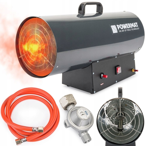 NAGRZEWNICA DMUCHAWA GAZOWA REDUKTOR ZESTAW 65KW POWERMAT PM-NAG-65GN PIEC