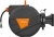 WĄŻ PNEUMATYCZNY NA ZWIJAKU AUTOMATYCZNYM ZWIJANY 20M+2M 1/4'' PVC NA ŚCIANĘ