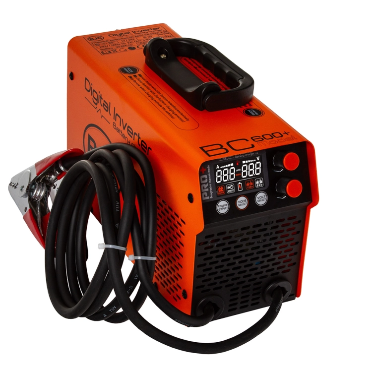 PROSTOWNIK Z ROZRUCHEM SAMOCHODOWY INWERTEROWY 600A BJC 12/24V 50-800AH PRO