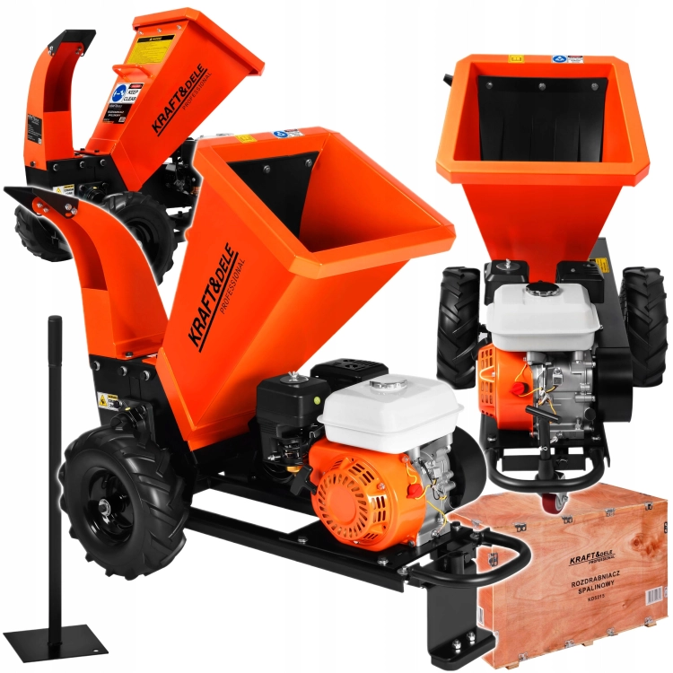 ROZDRABNIACZ SPALINOWY DO GAŁĘZI RĘBAK 7KM 500-2500kg/h 60MM NEW MOD 2026*