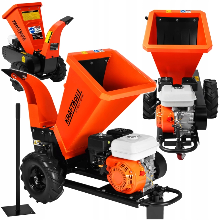ROZDRABNIACZ SPALINOWY DO GAŁĘZI RĘBAK 7KM 500-2500kg/h 60MM NEW MOD 2026*