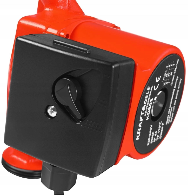 KRAFTDELE POMPA OBIEGOWA 25-6/180 DO 6M 58LMIN 230V ZŁĄCZKI USZCZELKI KD802