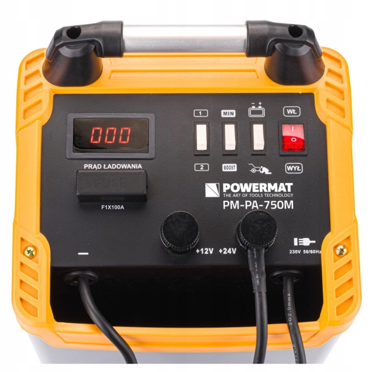 PROSTOWNIK AKUMULATOROWY Z ROZRUCHEM 700A 12/24V DO BUSA TIRA CIĄGNIKA LCD