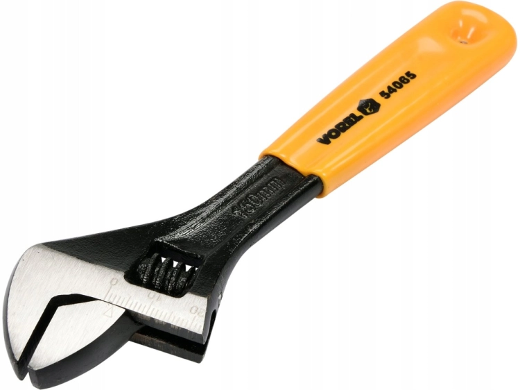 VOREL KLUCZ NASTAWNY 150MM GUMOWANA RĘKOJEŚĆ STAL WĘGLOWA 54065