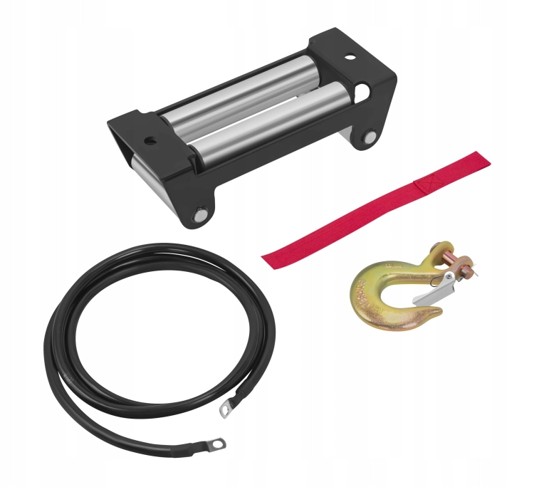 ELEKTRYCZNA WCIĄGARKA WYCIĄGARKA SAMOCHODOWA 4700W 4310KG 12V HAK LINA STAL