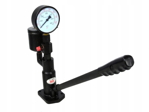 PRÓBNIK WTRYSKIWACZY MIERNIK TESTER DYSZ 600 BAR DIESEL MANOMETR ADAPTER